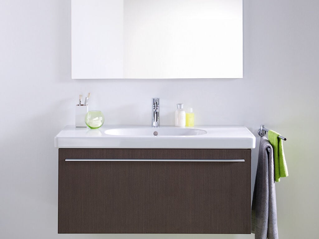 Duravit d-code furniture wash basin white 1050 x 470 mm