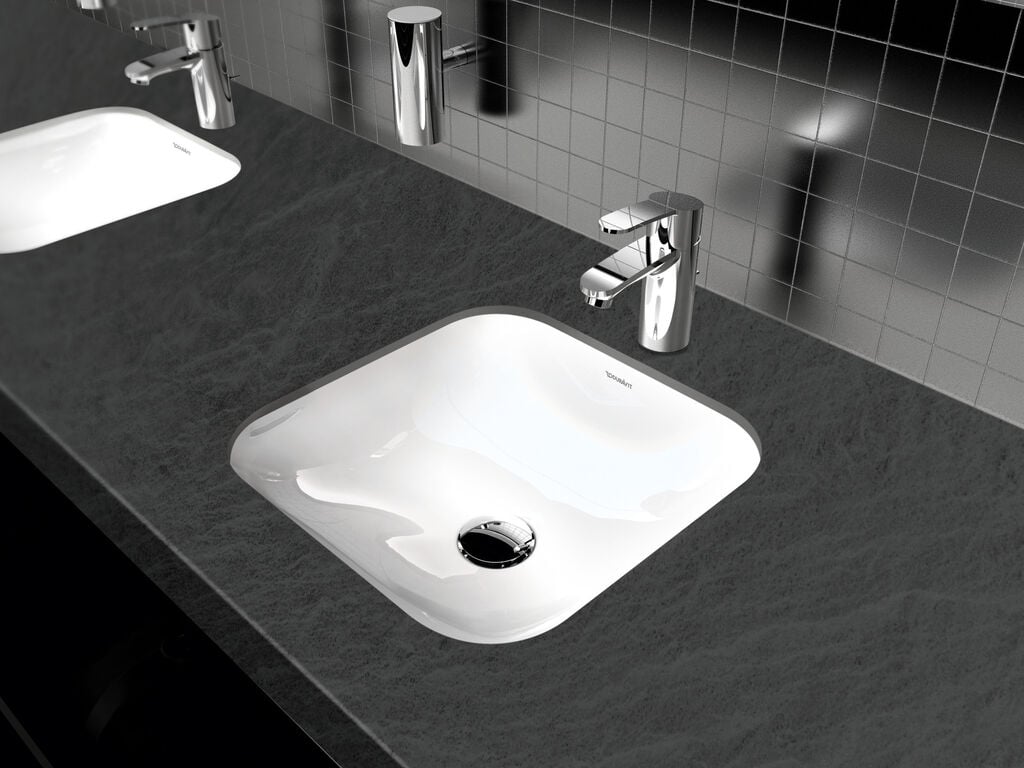 Duravit durastyle undermount wash basin white 370 x 370 mm