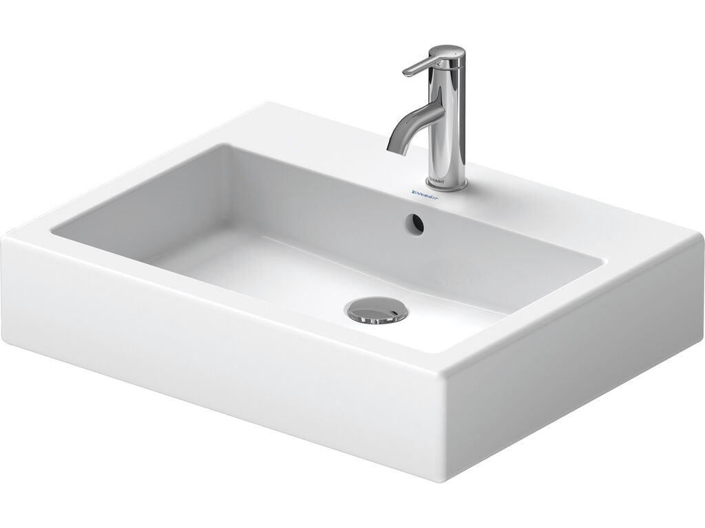 Duravit vero wash basin white 600 x 470 mm for counter tops