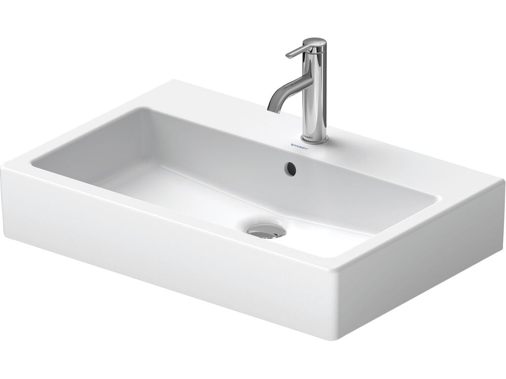 Duravit vero wash basin white 700 x 470 mm for counter tops