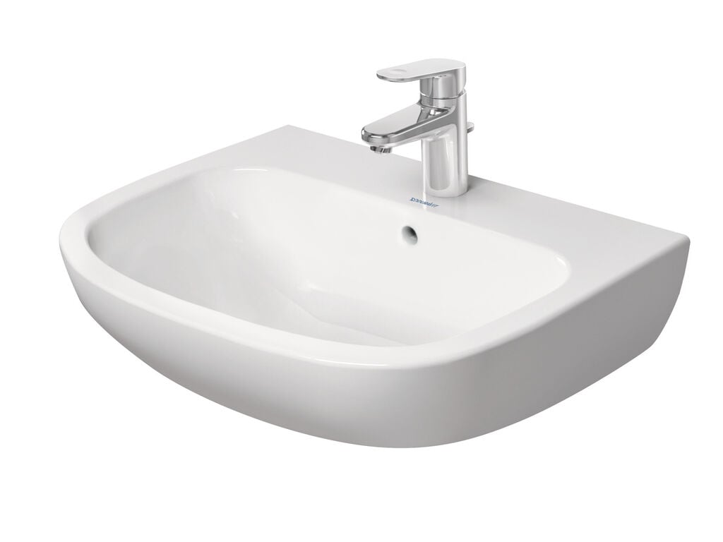 Duravit d-code wash basin white 600 x 460 mm