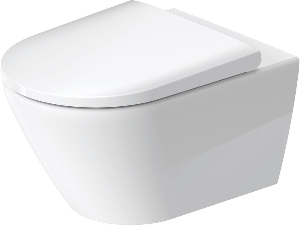Duravit d-neo wall-mounted toilet white rimless (Pan only)