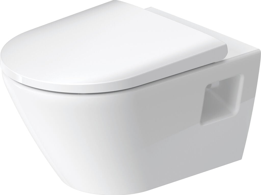 Duravit d-neo wall-mounted toilet white rimless (Pan Only)