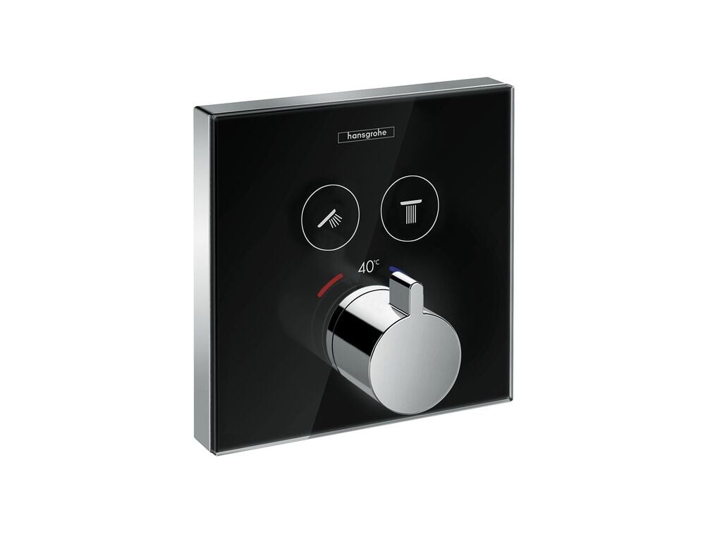 Hansgrohe showerselect glass th 2 outlet bl/chr